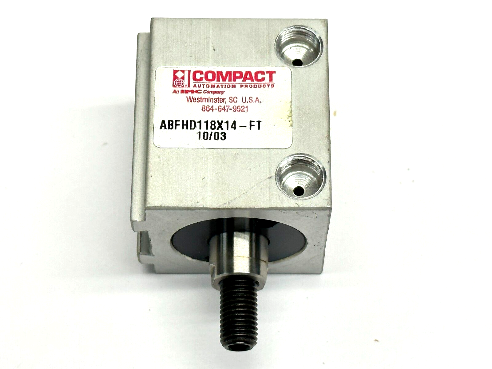 Compact Automation Products ABFHD118X14-FT Pneumatic Cylinder 1/4" Stroke - Maverick Industrial Sales