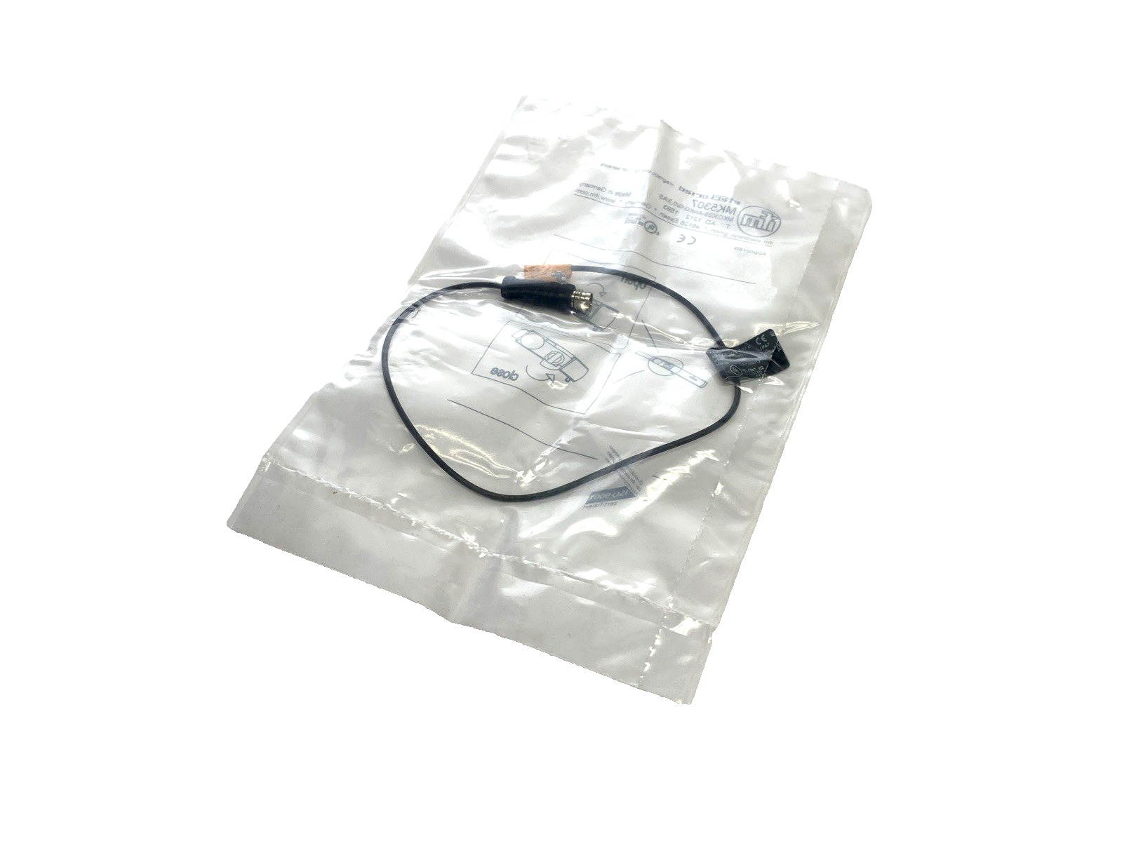 ifm MK5307 C-slot Cylinder Sensor M8 3-Pin MKC3028-ANKG/G/0,3M/ZH/AS - Maverick Industrial Sales