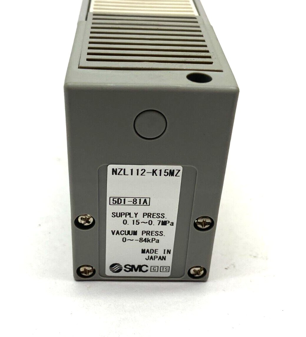 NZL112-K15MZ | SMC Multi-Stage Vacuum Ejector - Used - Maverick Industrial Sales