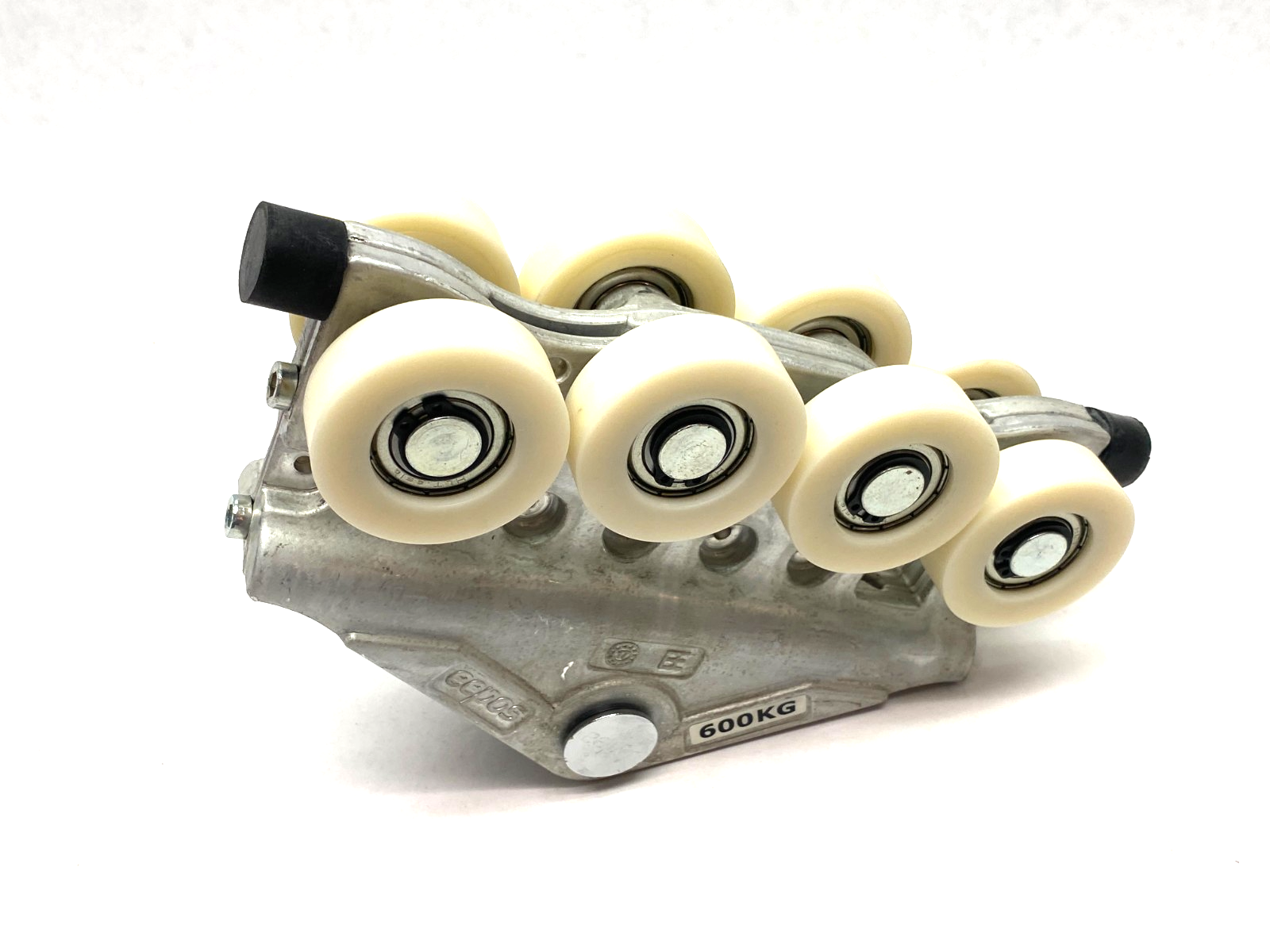 eepos 0021024 Aluminum Gab Trolley Hinge Roller AL 600/600 600kg Capacity - New – Open box - Maverick Industrial Sales