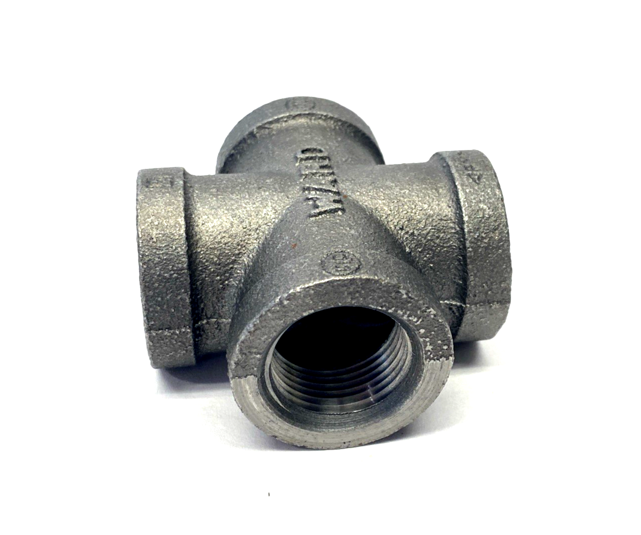 FBCR3/4 | Ward Equal Cross Pipe Fitting 3/4" NPT Female, 150 PSI, Iron LOT OF 5 - New Other - Maverick Industrial Sales