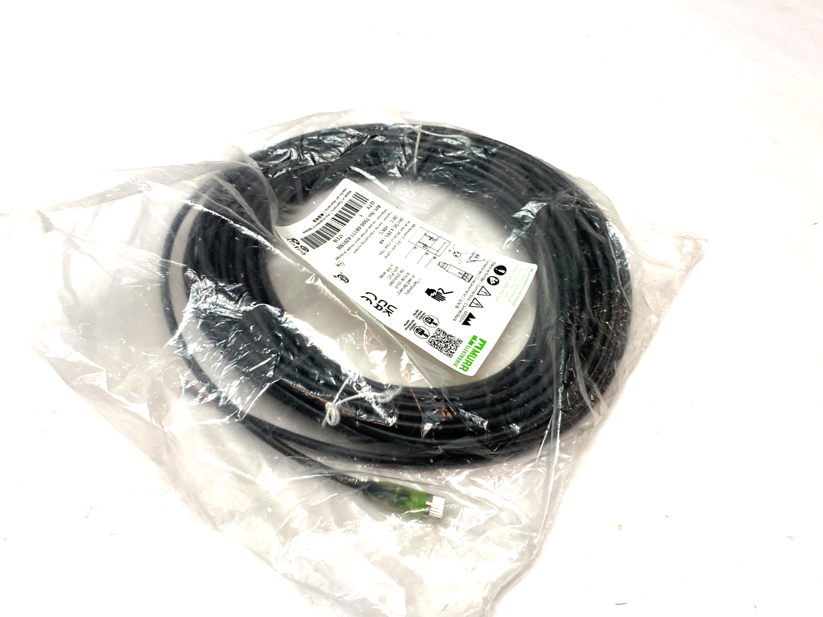 Murrelektronik 7000-08111-6201500 Single Ended M8 Female Cordset 0° A-cod. LED - Maverick Industrial Sales