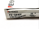 Keyence PZ-G61EP Square Retro-Reflective Photoelectric Sensor M12 Connector - Maverick Industrial Sales