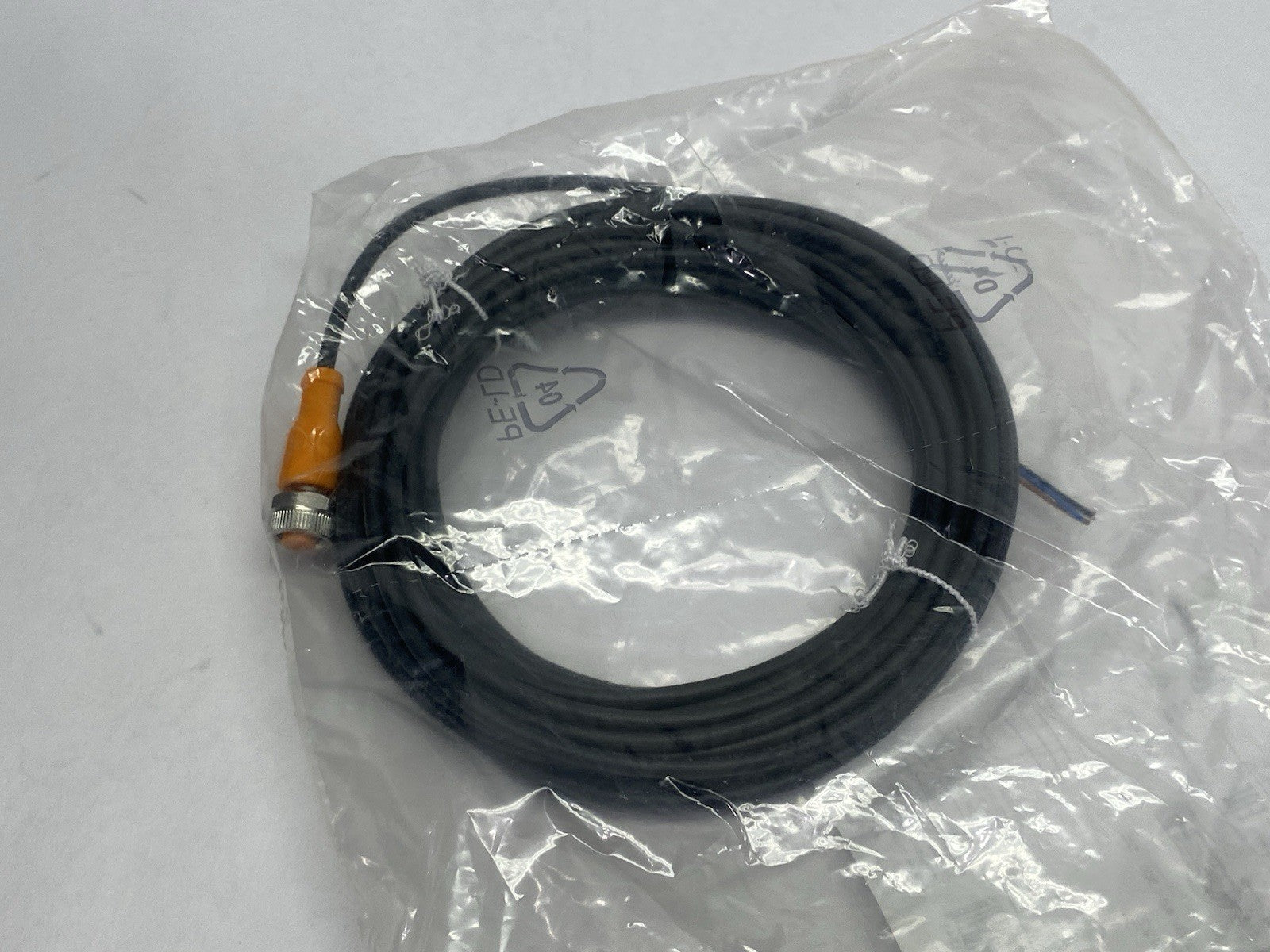 EVC003 | Ifm Single Ended Female Cordset 10m M12 ADOGH040MSS0010H04 - New - Maverick Industrial Sales