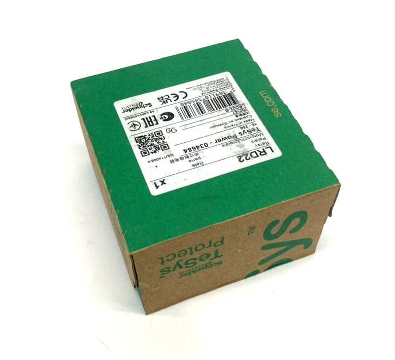 Schneider Electric LRD22 Thermal Overload Relay TeSys-034684 BLACK MODEL - Maverick Industrial Sales