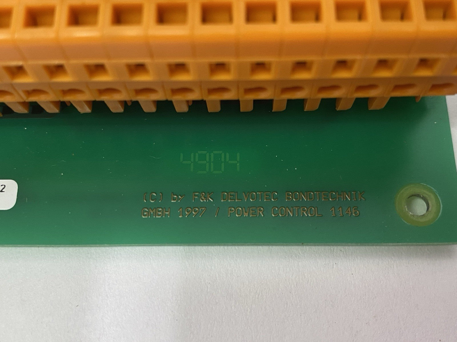 PSE-KRT02012 | F&K Delvotec Bonding Machine Power Control Board 1146 - Used - Maverick Industrial Sales