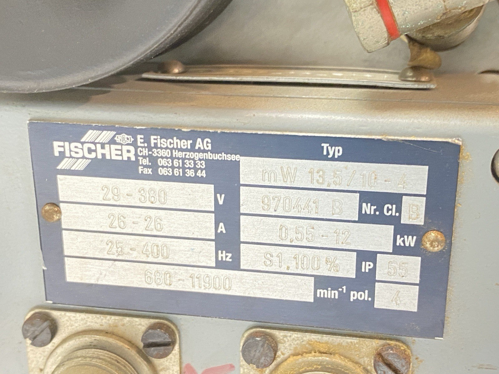 mW 13,5/10-4 | Fischer Spindle 127992 Mill Head FF75 M00X225/12-12/18 HSK-F63 - Used - Maverick Industrial Sales