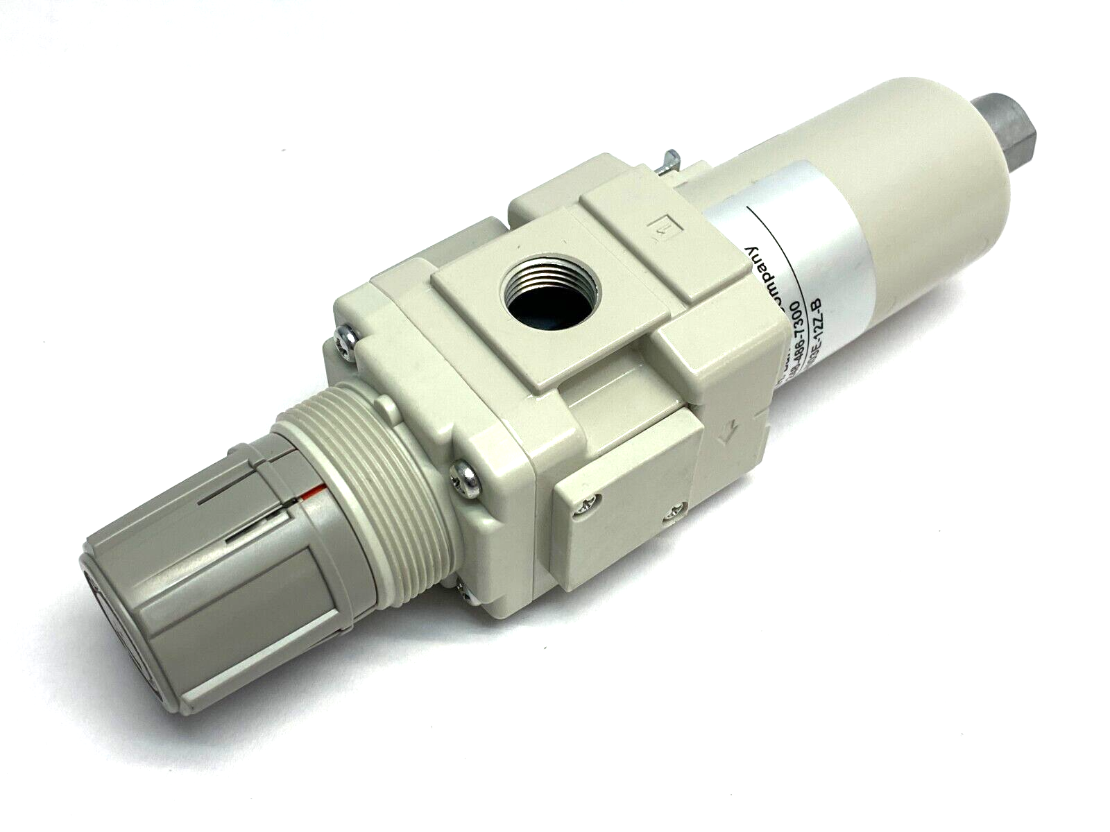 SMC AW30K-N03E-12Z-B Modular Filter Regulator Embedded Gauge 7~125psi 3/8" NPT - Maverick Industrial Sales