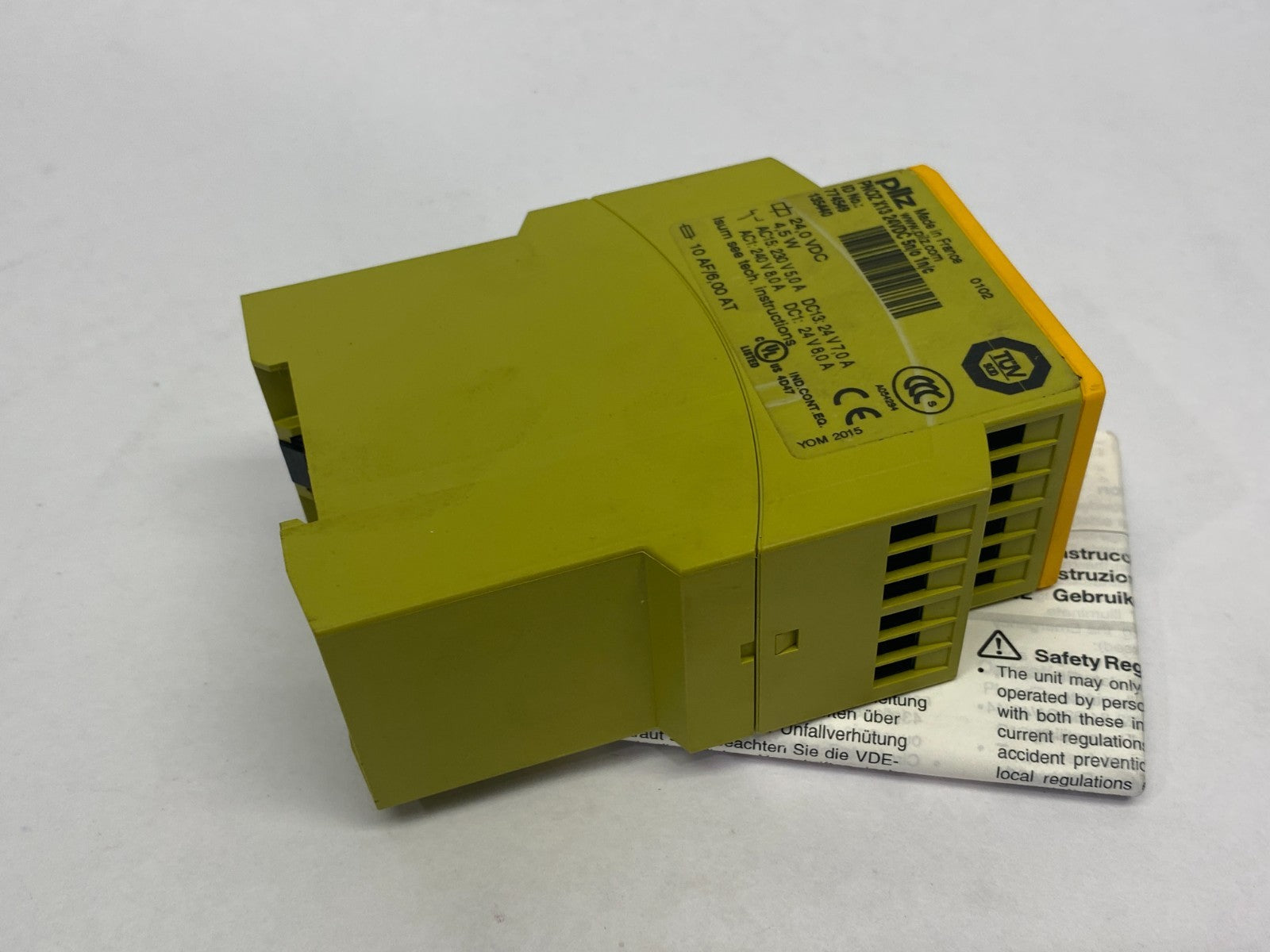 Pilz PNOZ X13 24VDC 5n/o 1n/c Safety Relay 774549 - Maverick Industrial Sales
