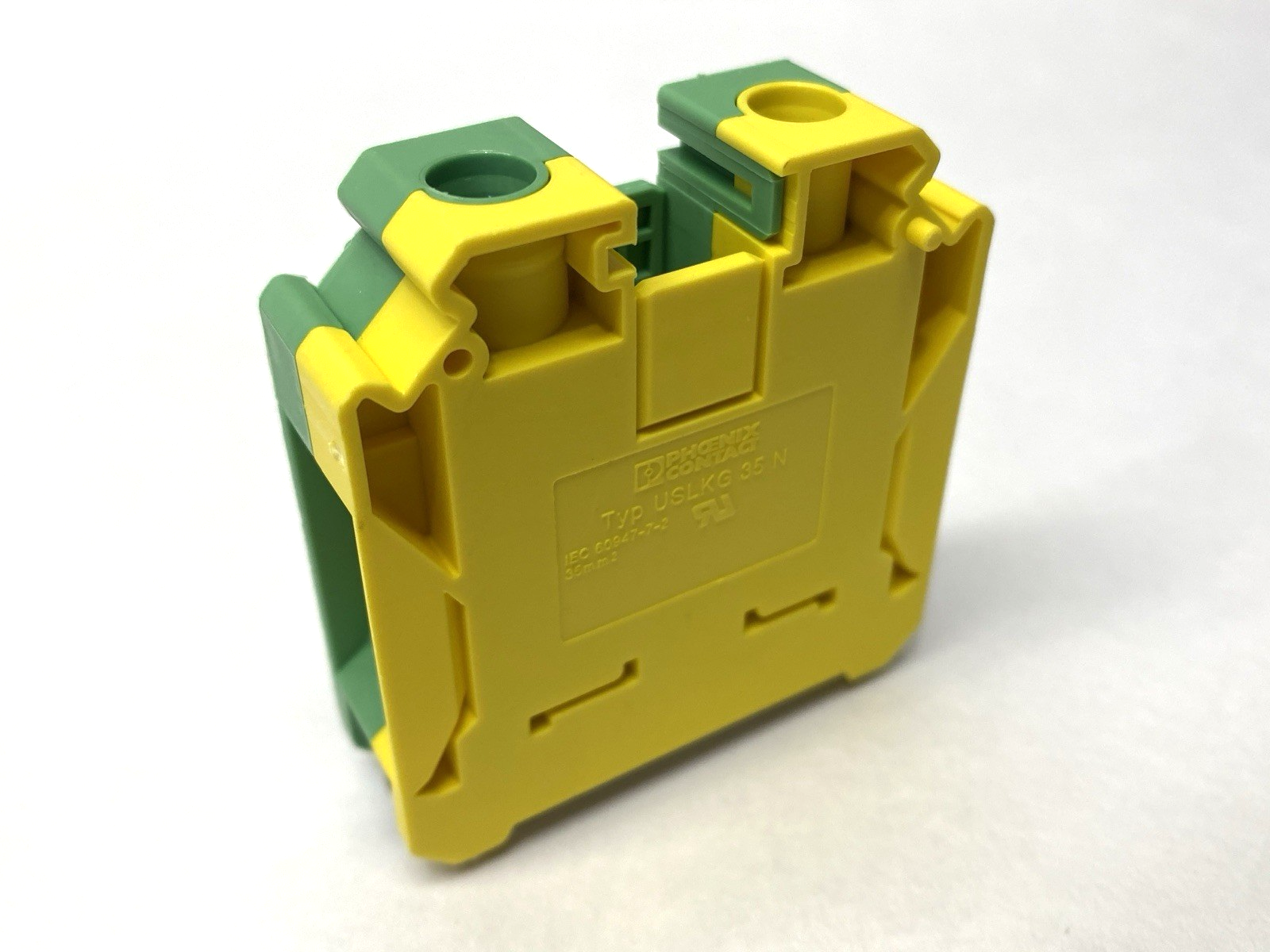 Phoenix Contact USLKG 35 N Protective Conductor Terminal Block 3074143 - Maverick Industrial Sales