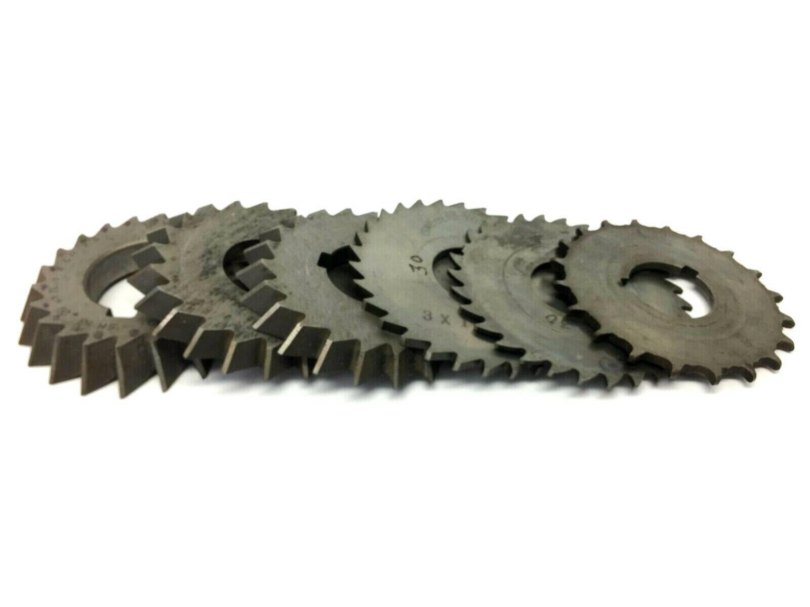 Morse, National Twist Drill 3" Side Milling Cutter Blades, LOT OF 6 - Maverick Industrial Sales