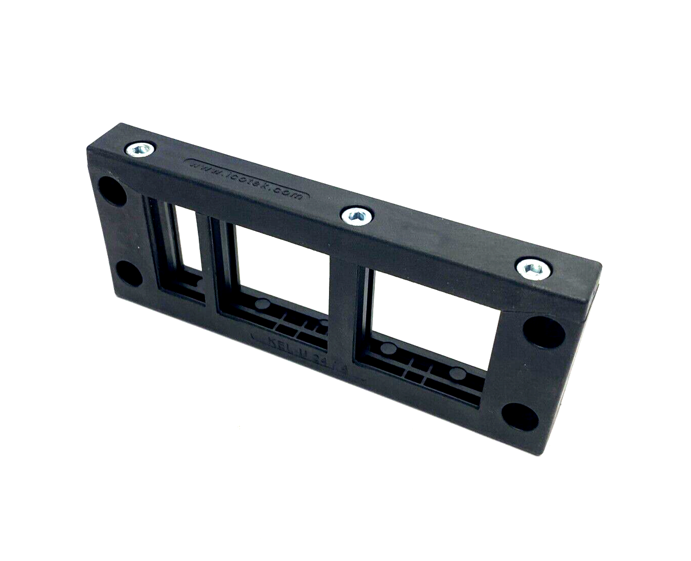 Icotek KEL-U 24/4 Split Multi-Cable Transit/Cable Entry Frame Black 54244 - Maverick Industrial Sales
