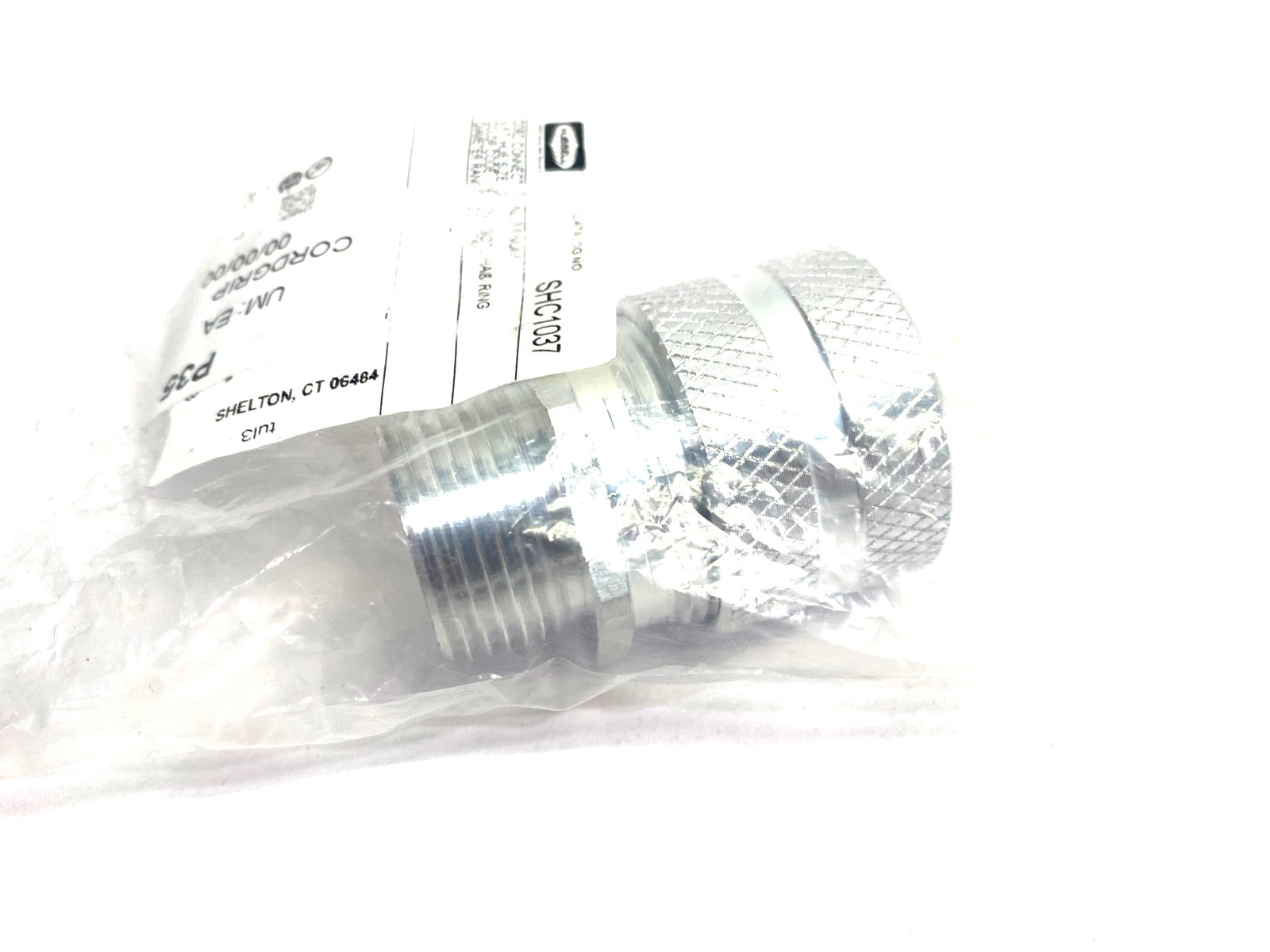 Hubbell SHC1037 Kellems Aluminum Cable Grip Connector 3/4" Male Straight - Maverick Industrial Sales