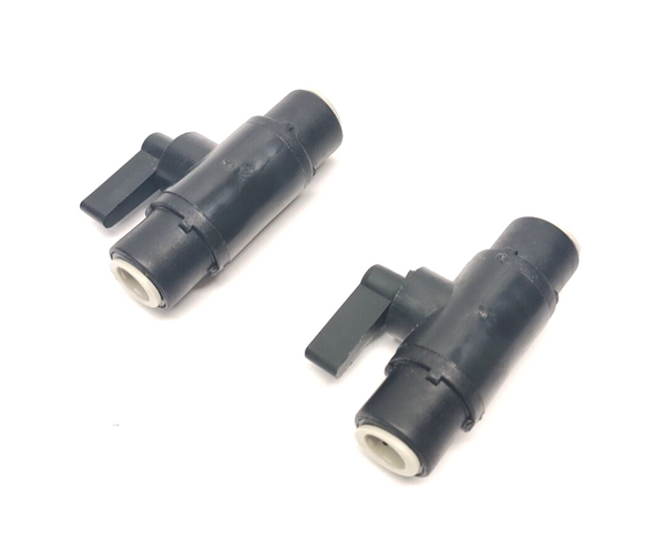 4757K22 PVC Pneumatic On/Off Valve, Push-To-Connect For 3/8" Tube OD LOT OF 2 - Maverick Industrial Sales