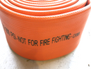 50R425OG 5" Orange Industrial Rubber Supply Hose 25FT Storz Couplings, 200PSI - Maverick Industrial Sales