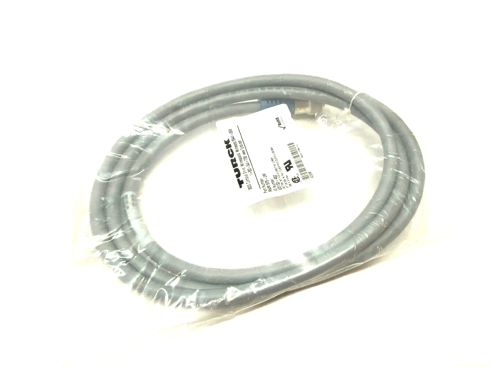Turck RKM 575-2M DeviceNet Single Ended Cordset U0133-452 - Maverick Industrial Sales