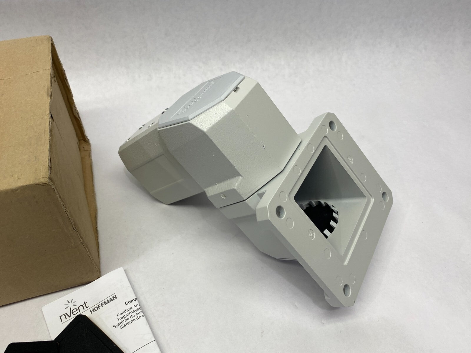 Hoffman CCS2WJHLG Compact Horizontal 2-Wall Joint Rotational White Aluminum - Maverick Industrial Sales