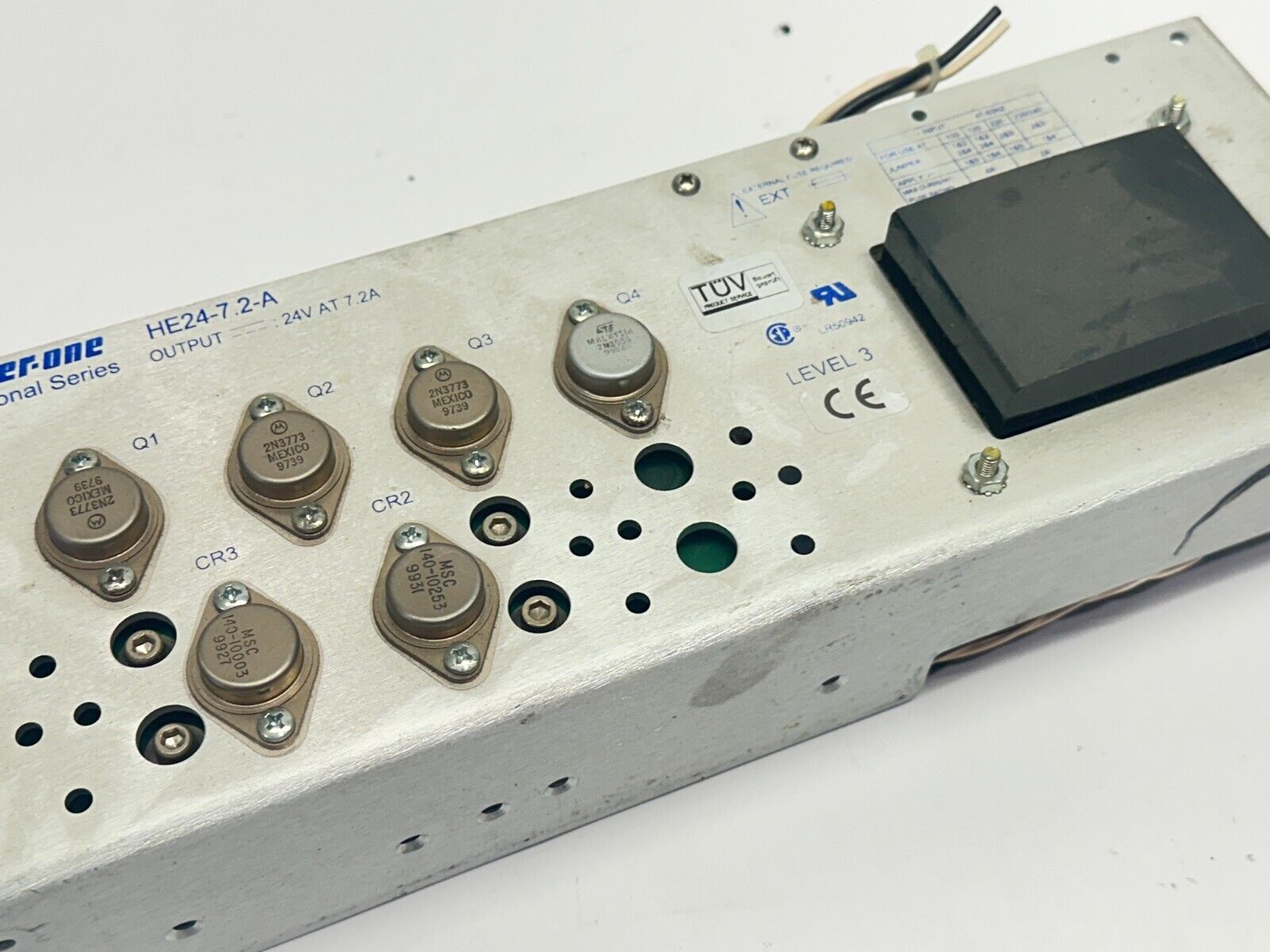 Condor HE24-7.2-A Power-One Power Supply Output 24VDC / 7.2A - Maverick Industrial Sales