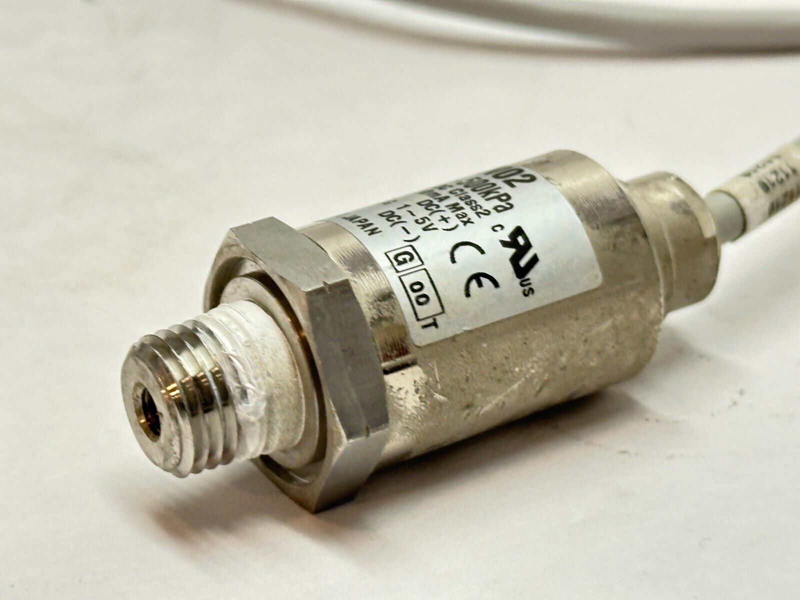 SMC PSE564-N02 General Fluid Switch/Pressure Sensor 0-500kPa 12-24VDC 1/4" NPT - Maverick Industrial Sales