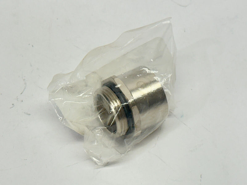 Sealcon AM-2534-BR-O-PKGM Nickel Pltd Brass Thread Adapter M25 x 1.5 To 3/4" NPT - Maverick Industrial Sales