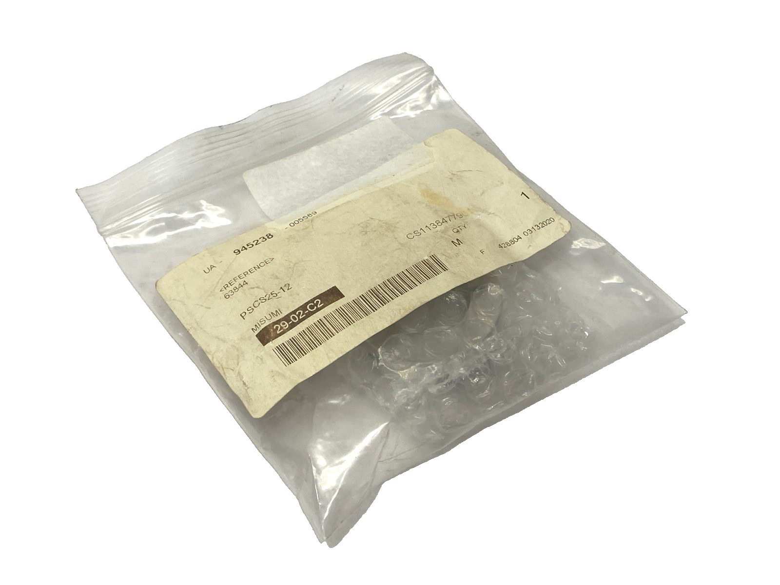 Misumi PSCS25-12 Shaft Collar Clamp 45mm OD x 25mm ID x 12mm Width - Maverick Industrial Sales