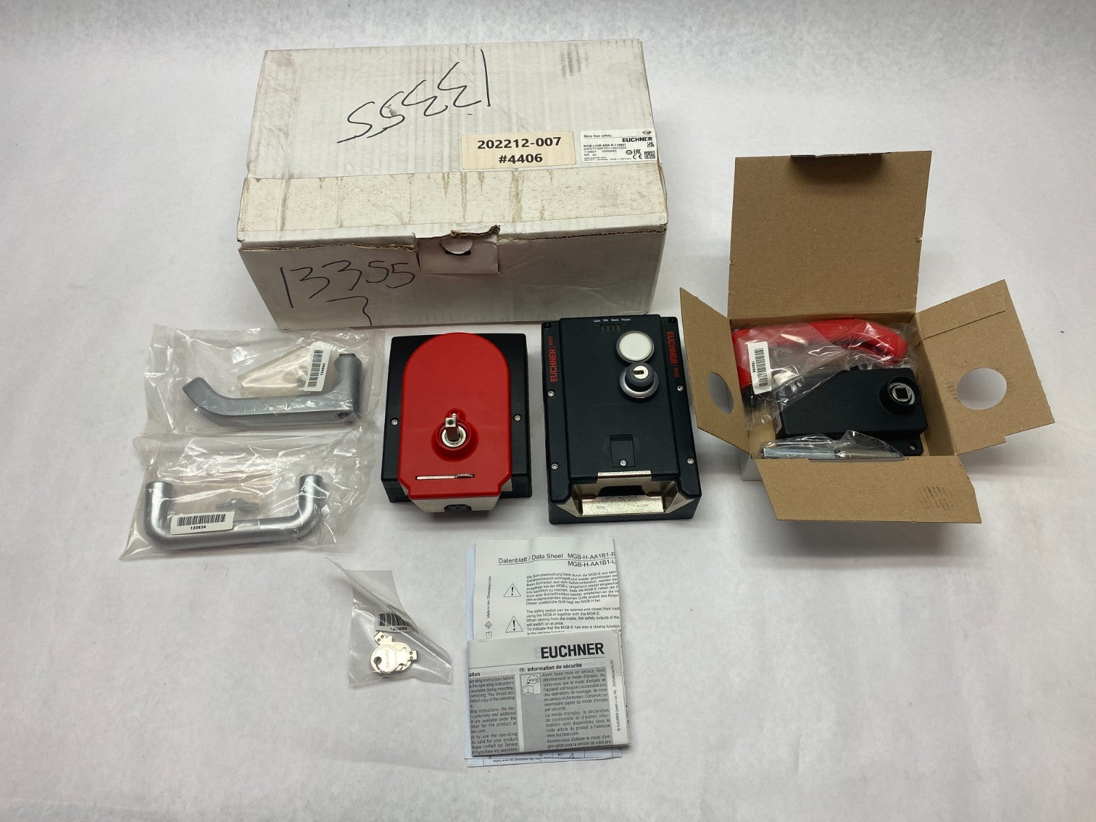 Euchner MGB-L1HE-ARA-R-119807 Guard Locking Mechanical Door Interlock Switch - Maverick Industrial Sales