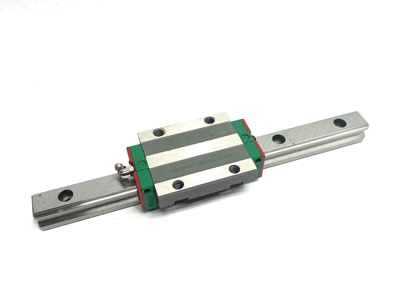 HGW-25-HC-1T290-Z0-C | Hiwin Linear Guideway Block and Rail, 1-Block, 290mm Rail - Used - Maverick Industrial Sales