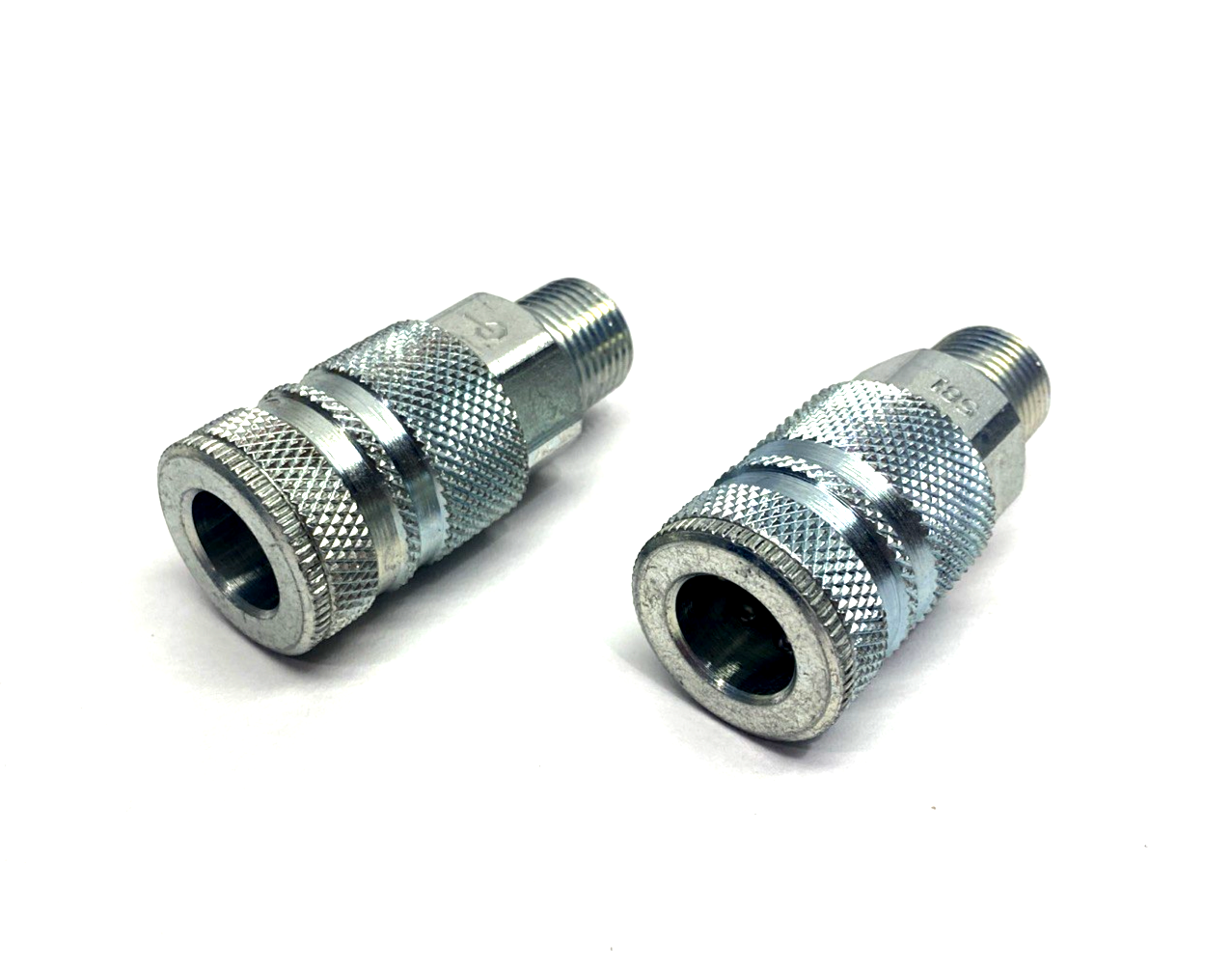 Coilhose 581 Industrial Quick Coupler/Fitting 3/8" Body x 3/8" Male NPT LOT OF 2 - Maverick Industrial Sales