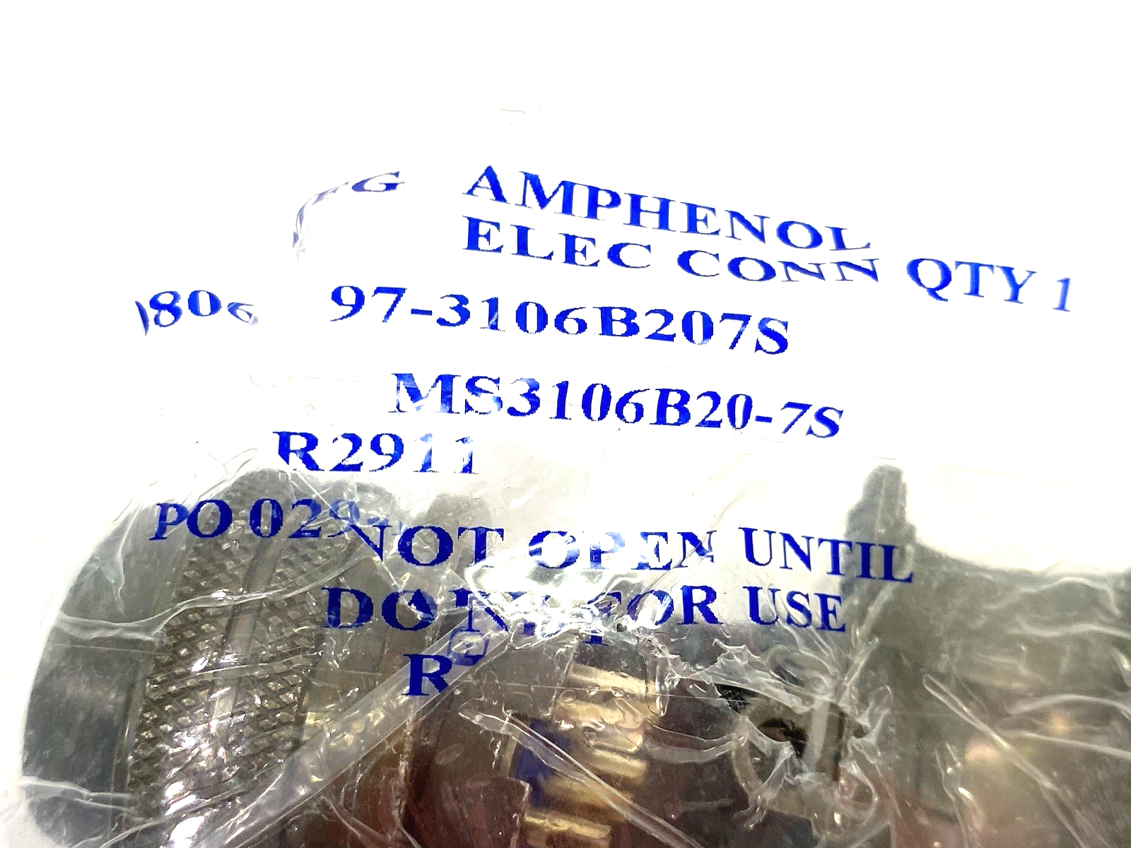 Amphenol 97-3106B-20-7S Circ Conn MIL-DTL-5015 General Duty Style MS3106B20-7S - Maverick Industrial Sales