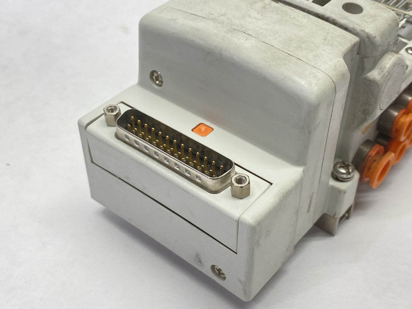 VV5QC11-08N7FD0-D0S | SMC Pneumatic Manifold Assembly 8-Station - Used - Maverick Industrial Sales