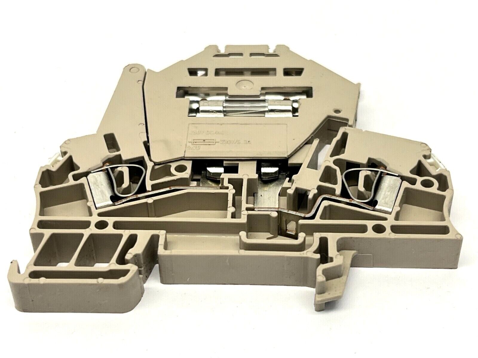 Weidmuller ZSI 2.5 Fused Terminal Block 1616400000 w/ Fuse LOT OF 5 - Maverick Industrial Sales