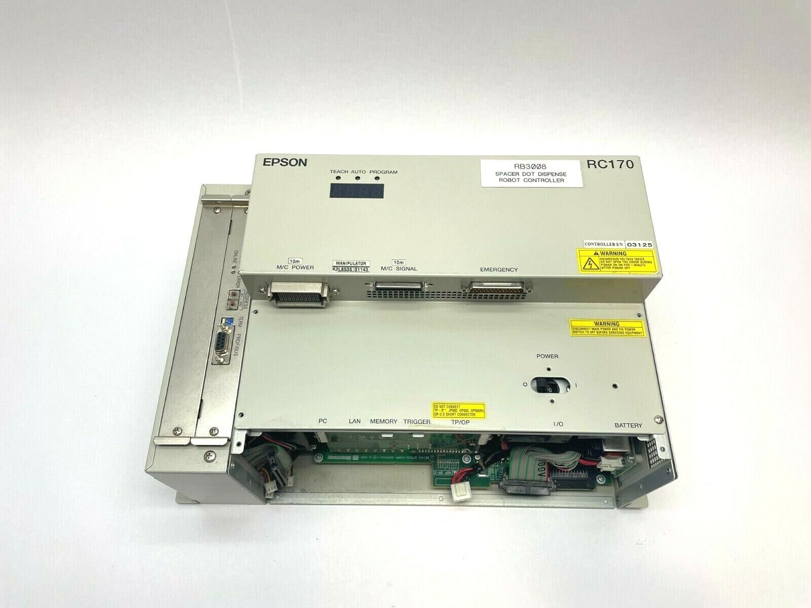 Seiko Epson RC170 Robot Controller, Serial No. 03125, 2007 - Maverick Industrial Sales