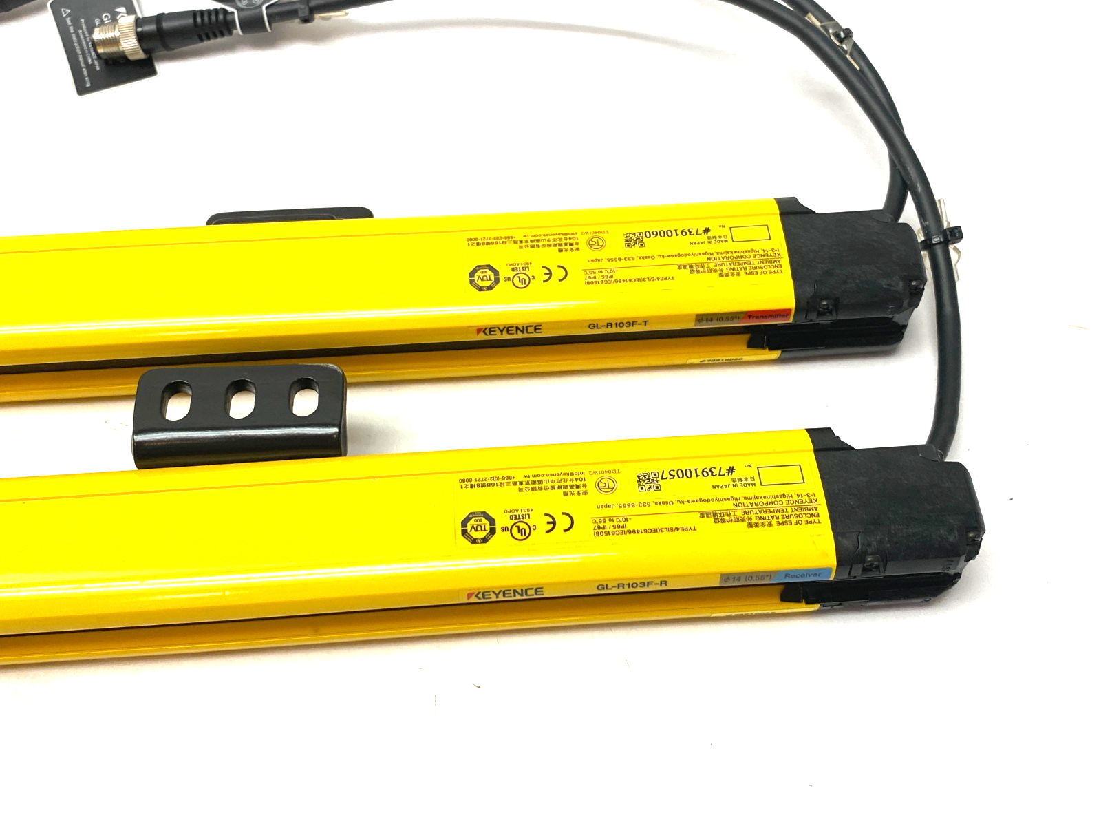Keyence GL-R30F Safety Light Curtain Set, Finger Protection Type, 103 Opt. Axes - Maverick Industrial Sales