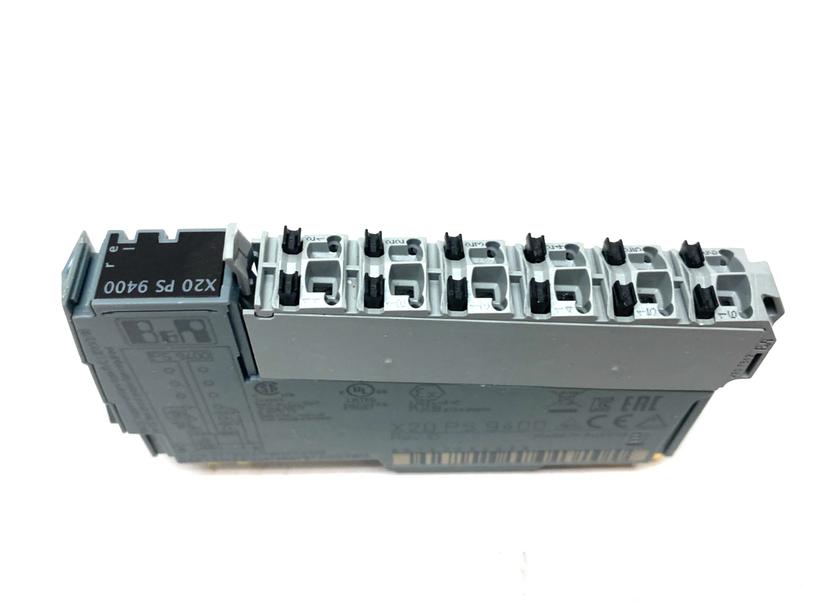 B&R Automation X20PS9400 Bus Controller Supply Module, Internal I/O, X2X Link - Maverick Industrial Sales