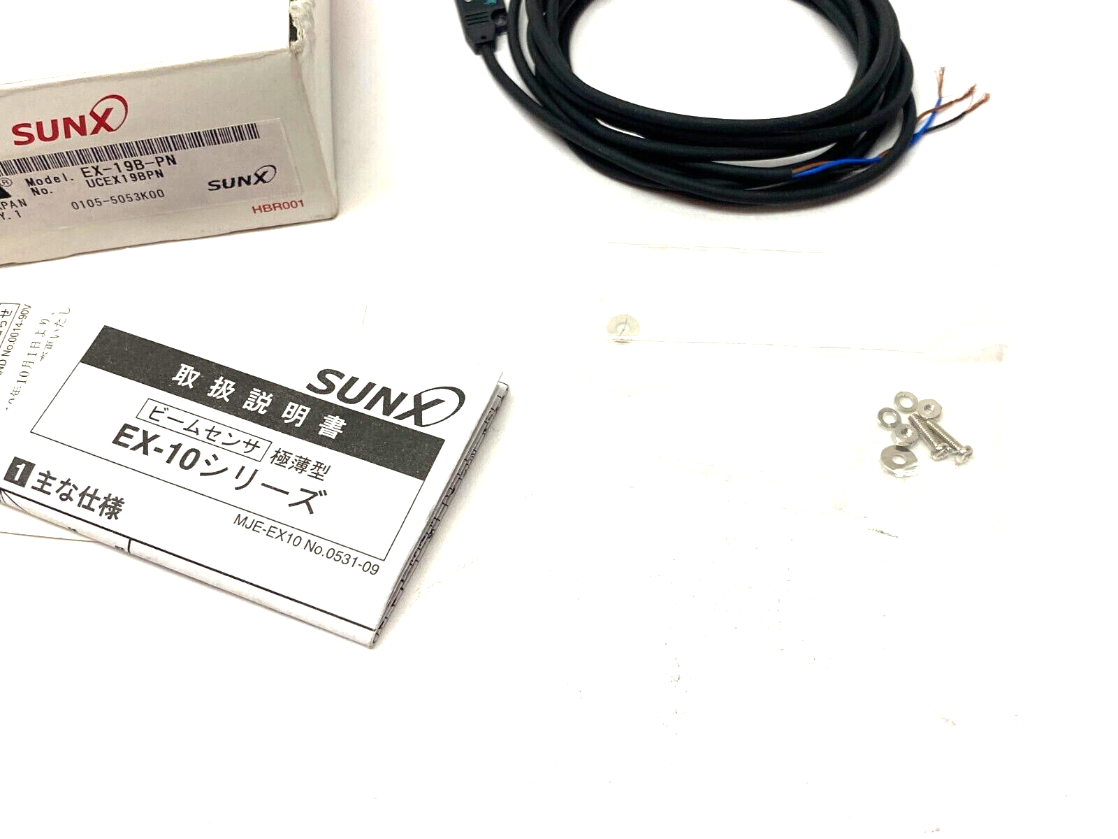SunX EX-19BD-PN Photoelectric Sensor EX19 Series - Maverick Industrial Sales