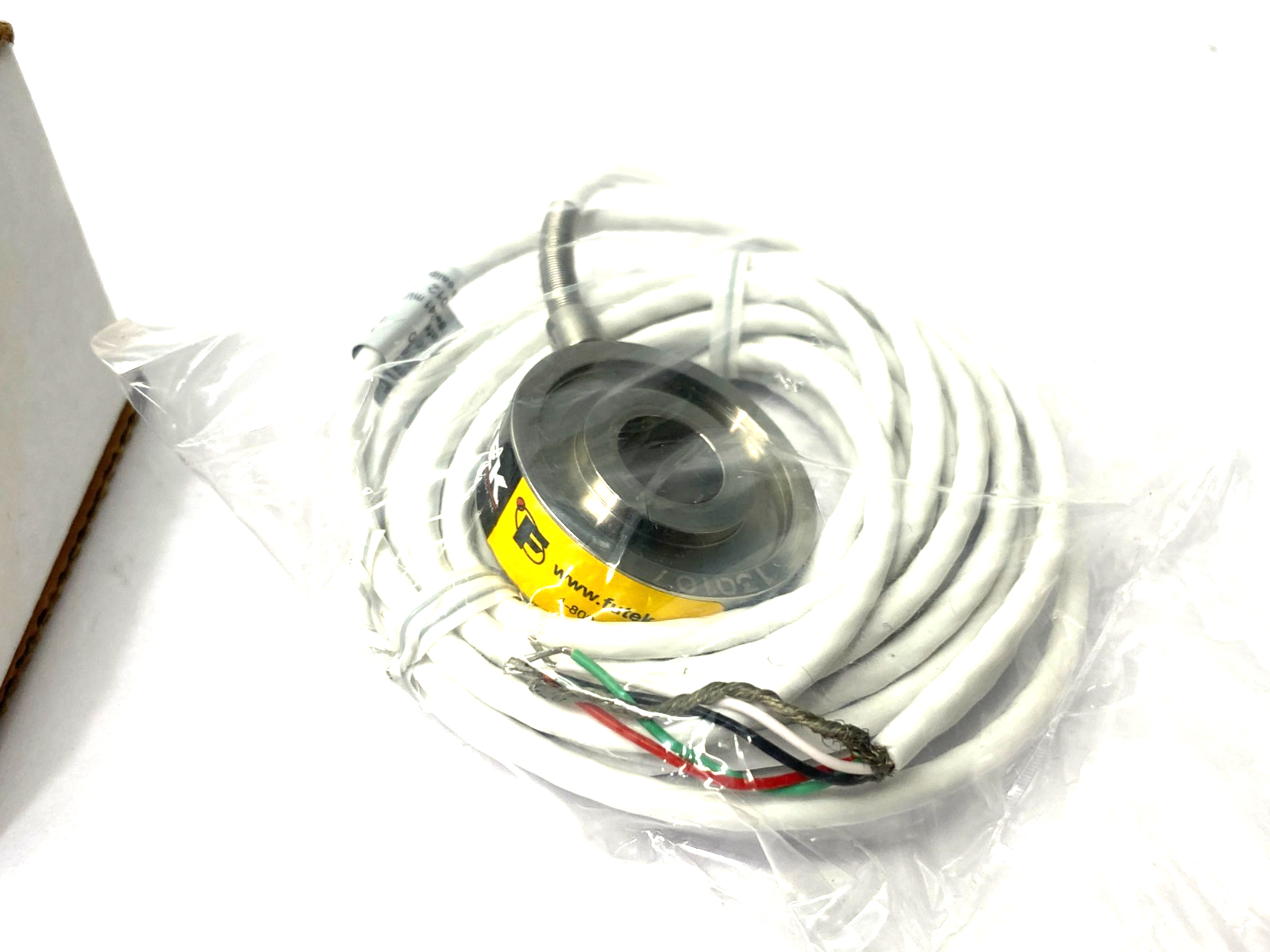 LTH350 FSH00346 | Futek Donut Load Cell 2000lb 17-4 PH S.S. - New – Open box - Maverick Industrial Sales