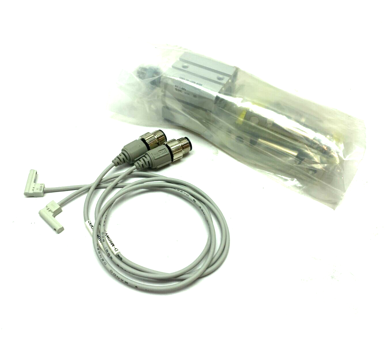 SMC CDQSL25-10DM-M9BWVSDPC Compact Pneumatic Cylinder, Brackets & Auto Switches - Maverick Industrial Sales