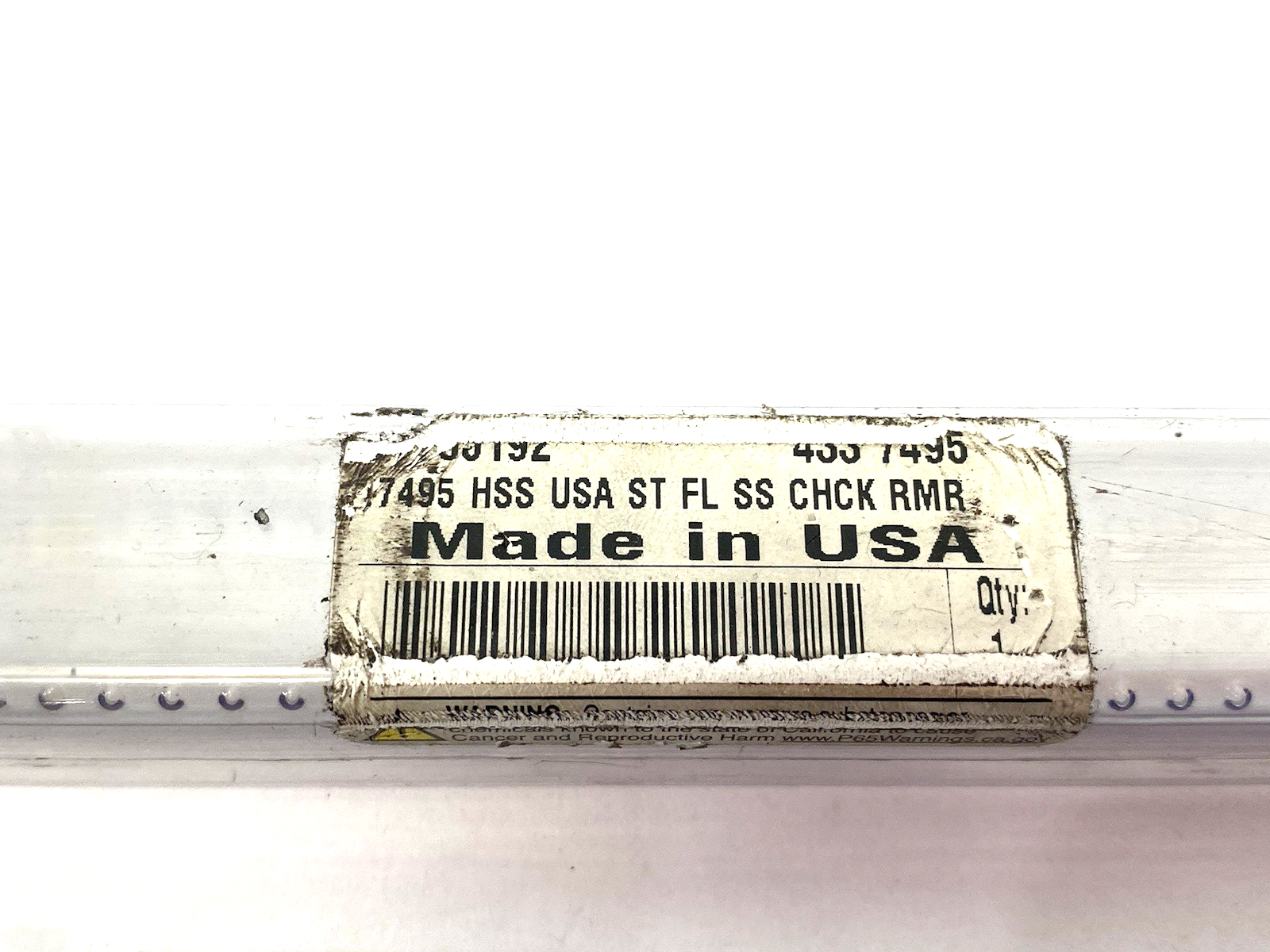 433-.7495 | Yankee HSS Chucking Reamer 8-Flutes 9-1/2" OAL - Used - Maverick Industrial Sales