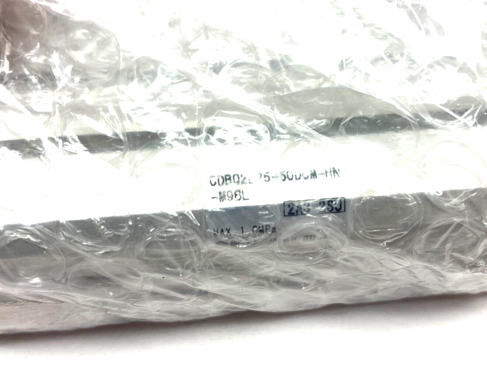 SMC CDBQ2B25-50DCM-HN-M9BL Compact Locking Cylinder w/ Auto Switch and Brackets - Maverick Industrial Sales