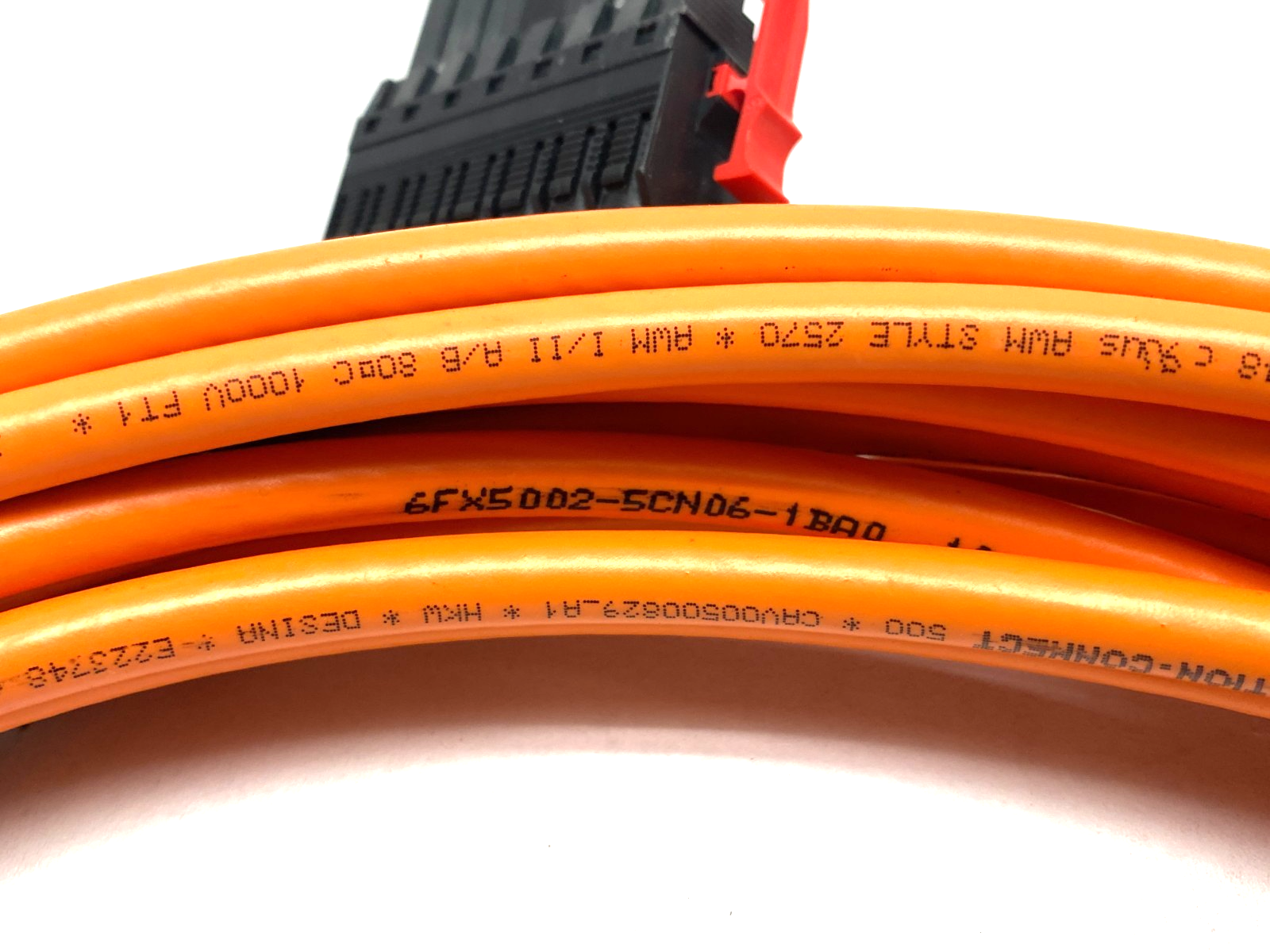 Siemens 6FX5002-5CN06-1BA0 SPEED-CONNECT/MOTION-CONNECT Power Cable - Maverick Industrial Sales