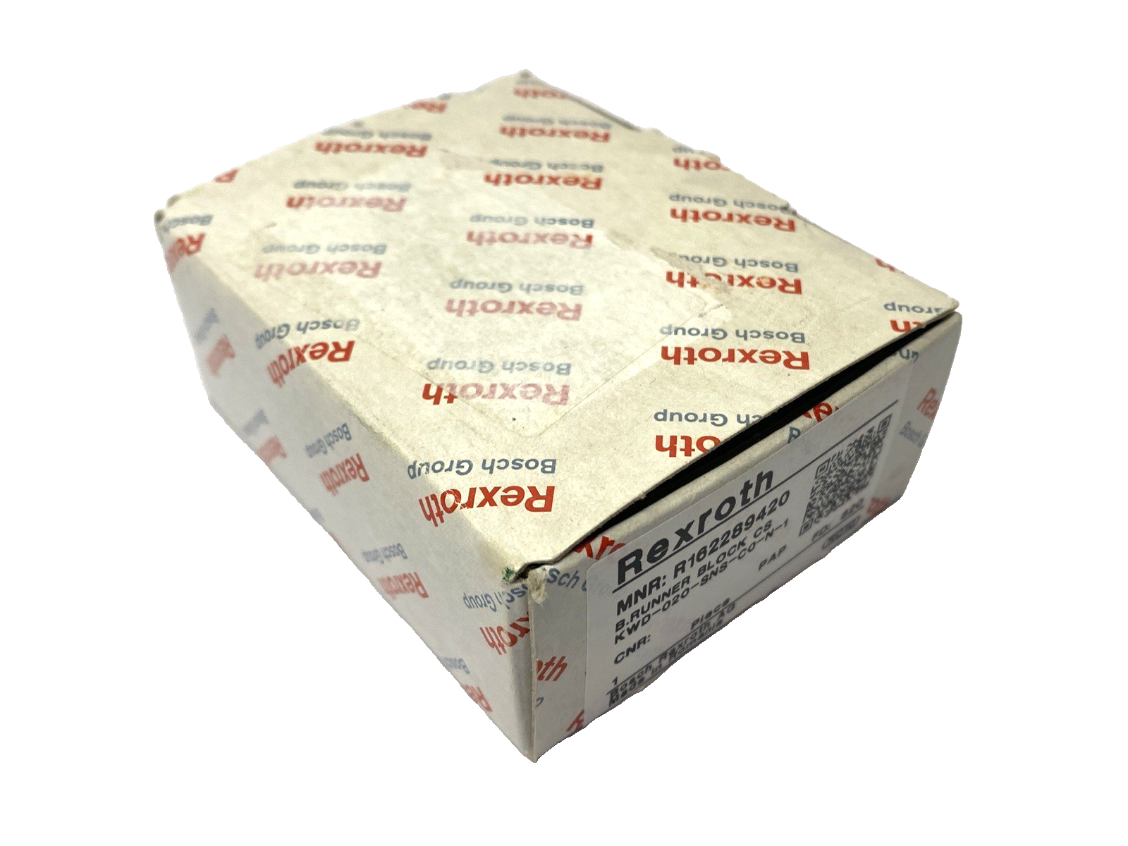 Bosch Rexroth KWD-020-SNS-C0-N-1 Ball Runner Block Carbon Steel R162289420 - Maverick Industrial Sales