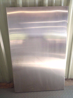 K475025 | Steelcraft  RHR 304 Stainless Cabinet Door 23-3/4"W X 37-1/2"H - Used