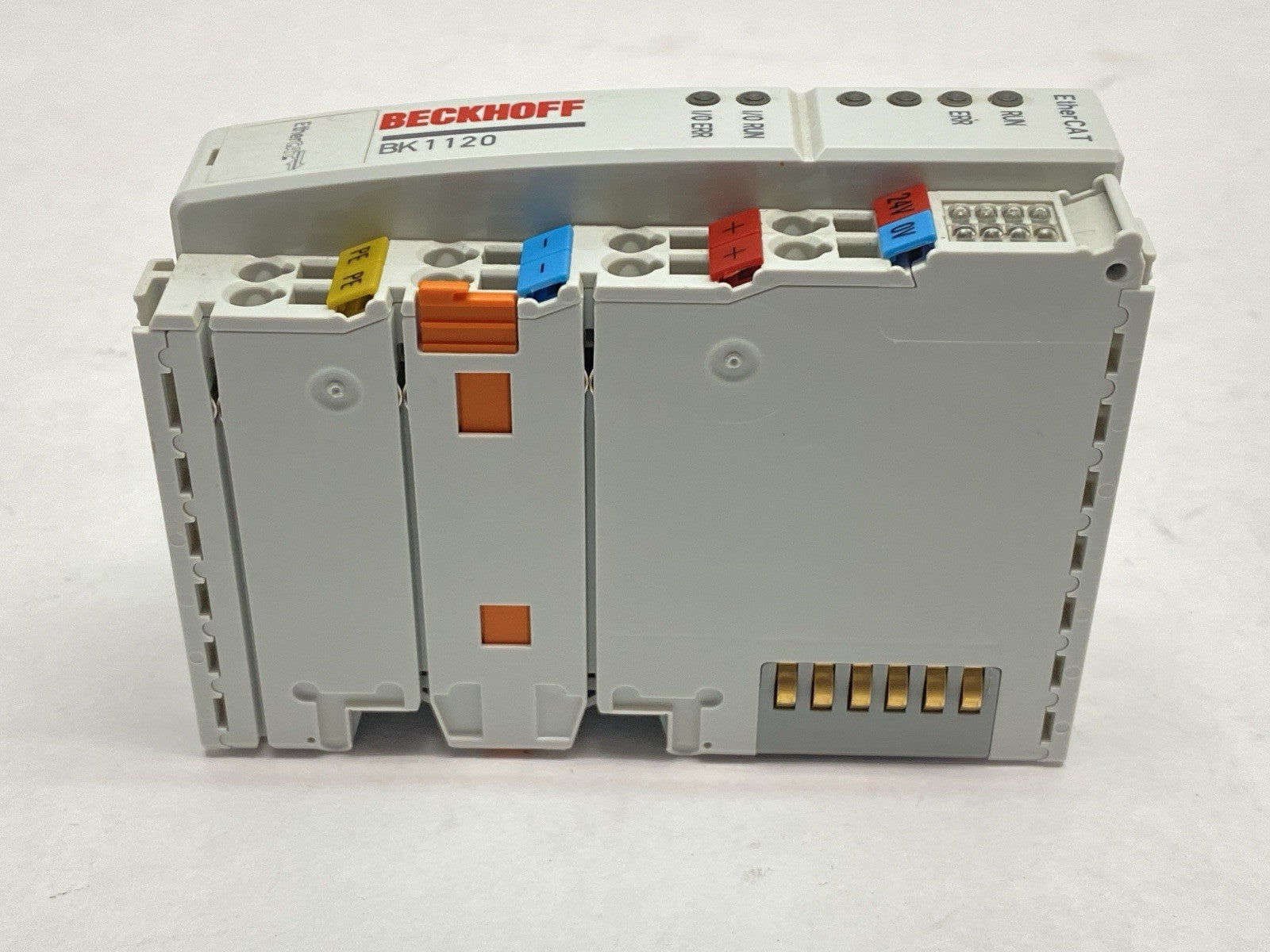 BK1120 | Beckhoff EtherCAT Bus Coupler For Standard Bus Terminals - Used - Maverick Industrial Sales