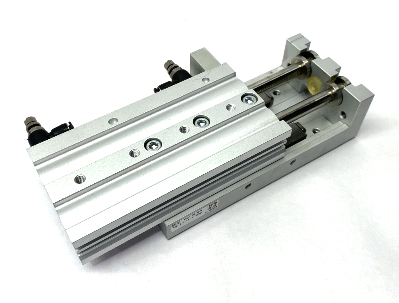 SMC MXS20-75 Guided Slide Table Cylinder, 20mm Bore, 75mm Stroke Adjustable - Maverick Industrial Sales