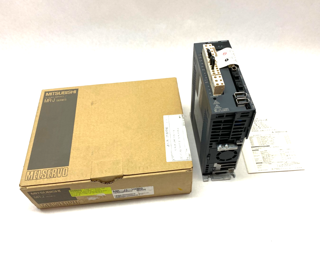Mitsubishi MR-J3-100BS Melservo AC Servo Drive/Amplifier - Maverick Industrial Sales