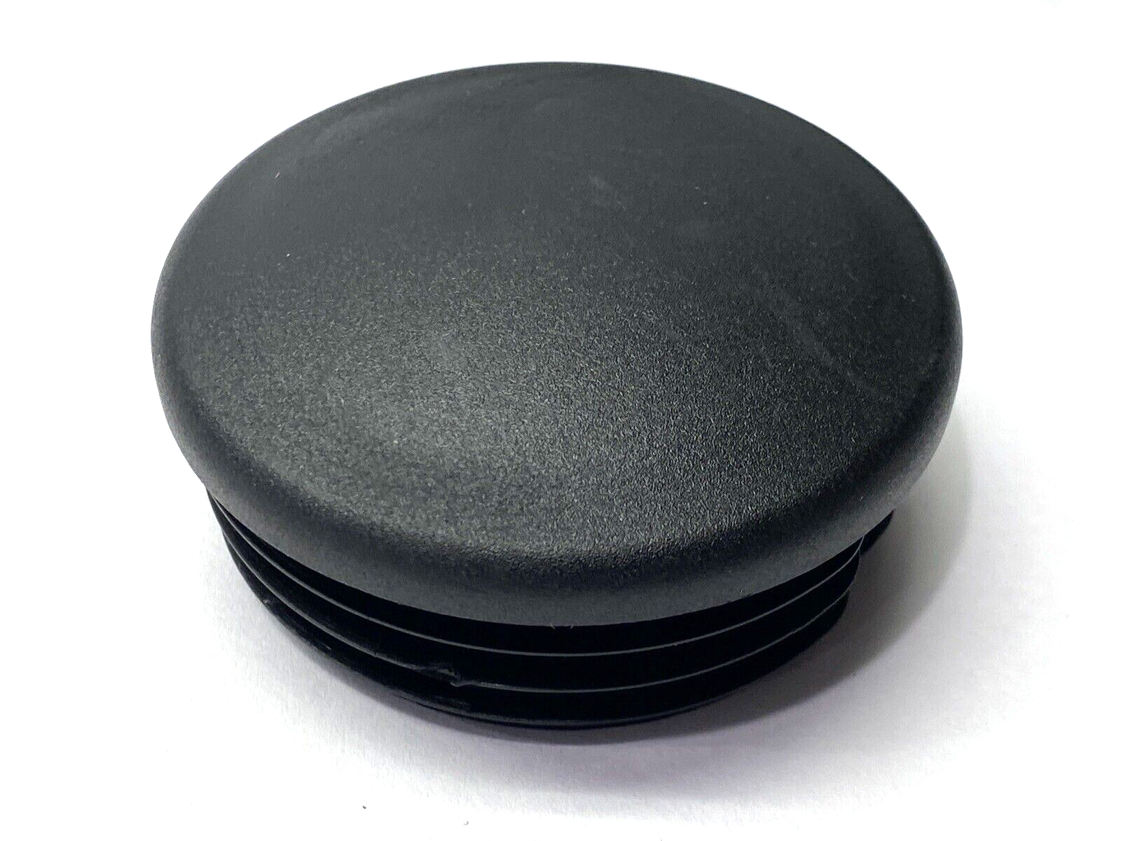 3" OD Round Light Pole Domed Plugs, Fits Hole ID 2.59" to 2.73" LOT OF 8 - Maverick Industrial Sales