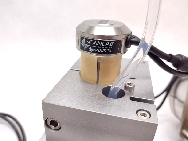 Scanlab IntelliSCAN III 25 Head with dynAXIS 3L Galvanometers,  Broken Mirror - Maverick Industrial Sales