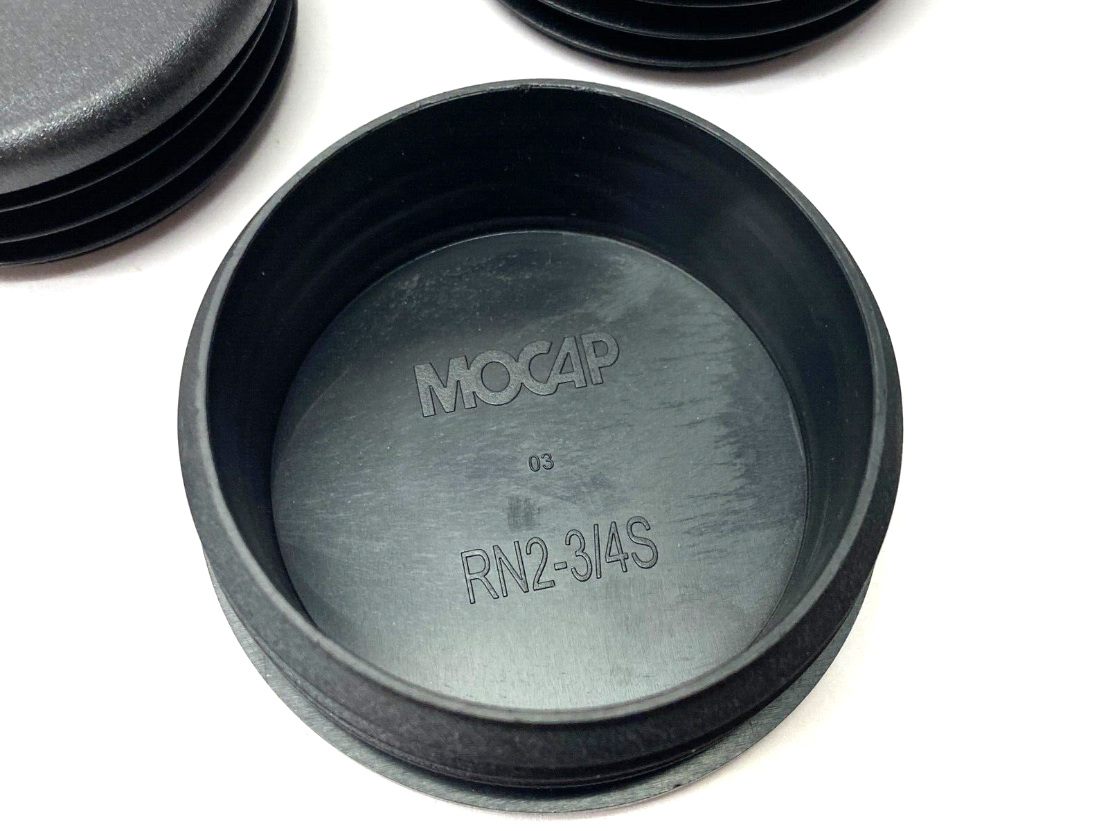 Mocap RN2.75SBK1 Round Tubing Plug Black RN2-3/4S LOT OF 5 - Maverick Industrial Sales