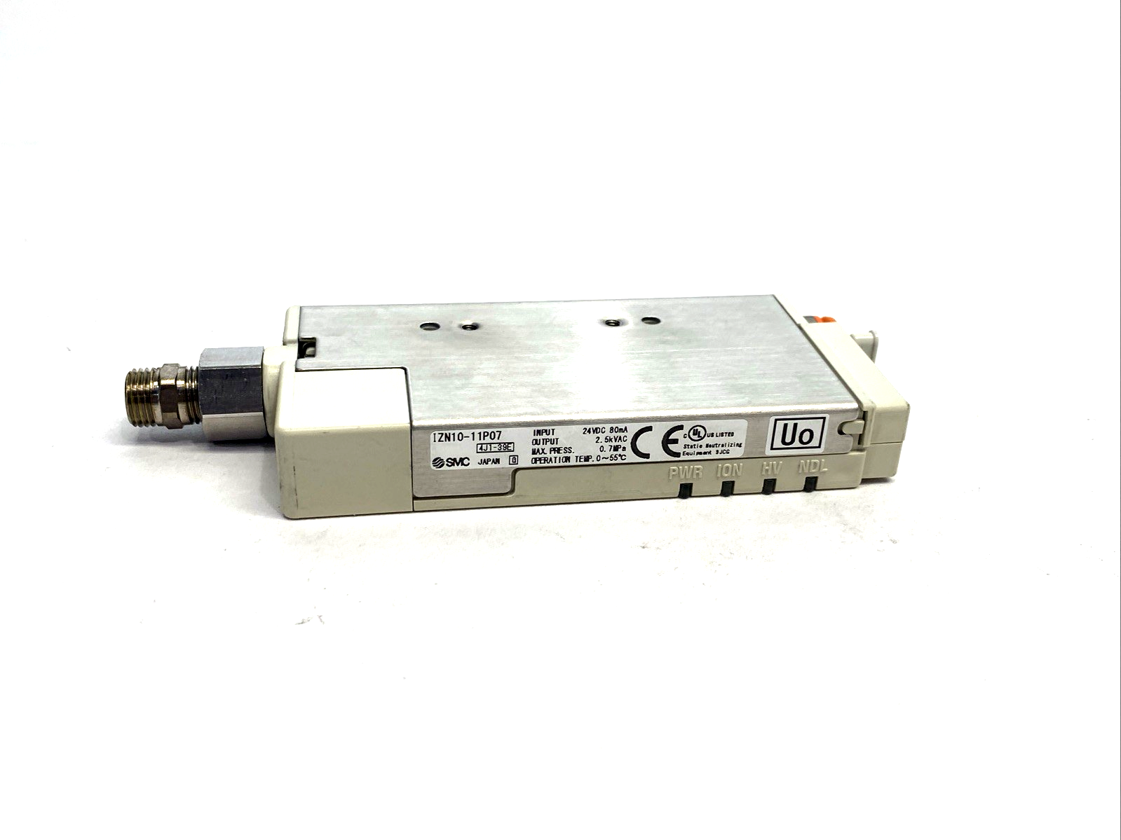 IZN10-11P07 | SMC Nozzle Type Ionizer - Used - Maverick Industrial Sales