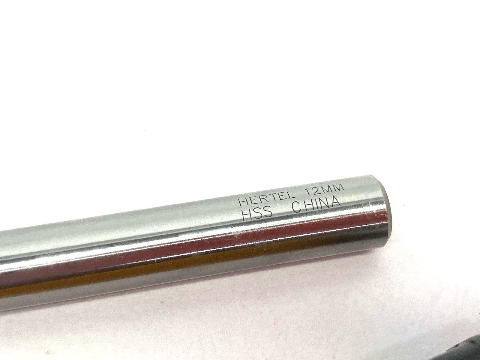 30146567 | Hertel Straight Shank Chucking Reamer 12mm Diam 6-Flute, 8" OAL - New Other - Maverick Industrial Sales